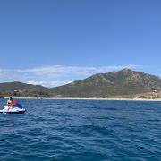 Dylan et la plage de Capo 