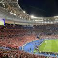 Camp des supporters anglais