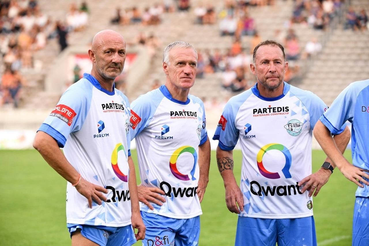 Barthez, Deschamps et Papin