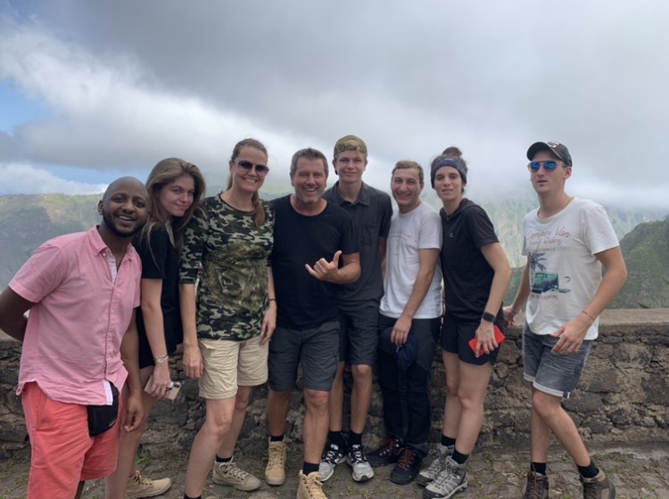 La team du voyage Cap-Vert 2019