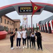Nos jeunes ont pu également profiter du parc Ferrari Land.