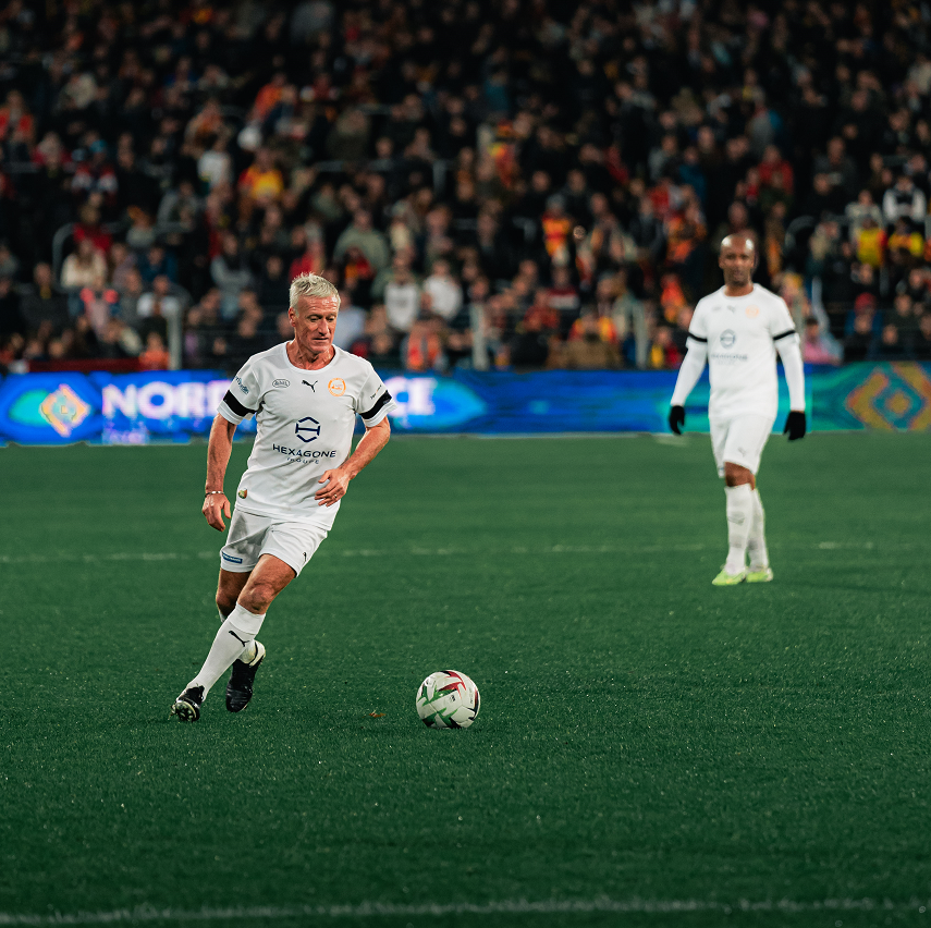 Didier Deschamps et Youness Bengelloun @Pierre Guislain