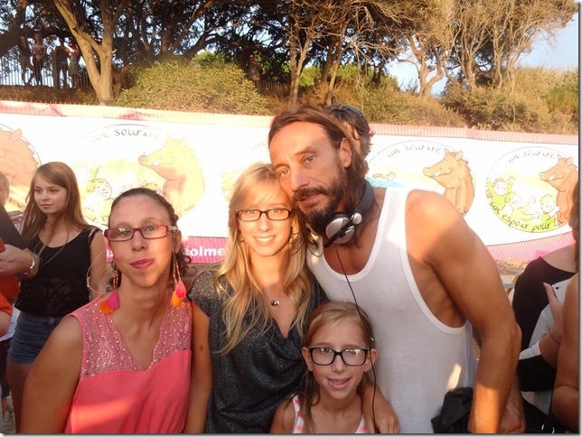 Bob Sinclar avec Emelyne, Stella et Maëlle