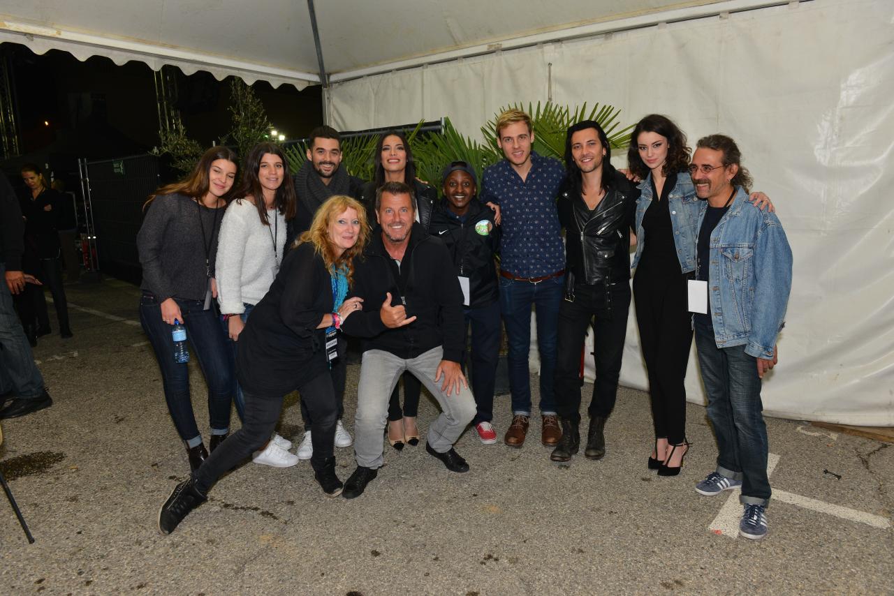 La troupe avec BB, Francky, Alex, Christelle, Marion et Pascal