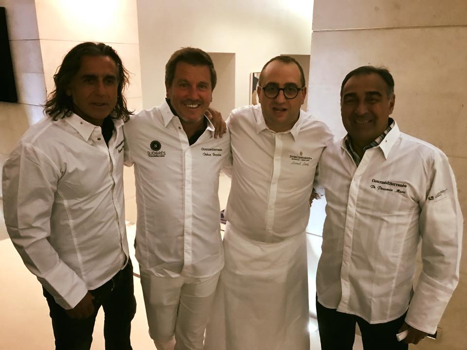 Marcel Dib, Pascal Olmeta, Lionel Levy et Bernard Pardo