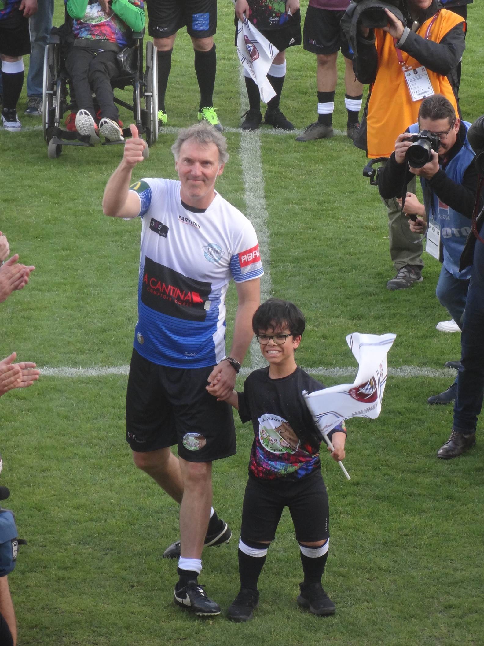 Mathieu et Laurent Blanc