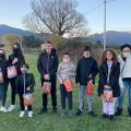 A la fin de la journée, les enfants ont reçu leurs cadeaux !