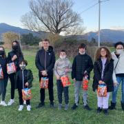 A la fin de la journée, les enfants ont reçu leurs cadeaux !