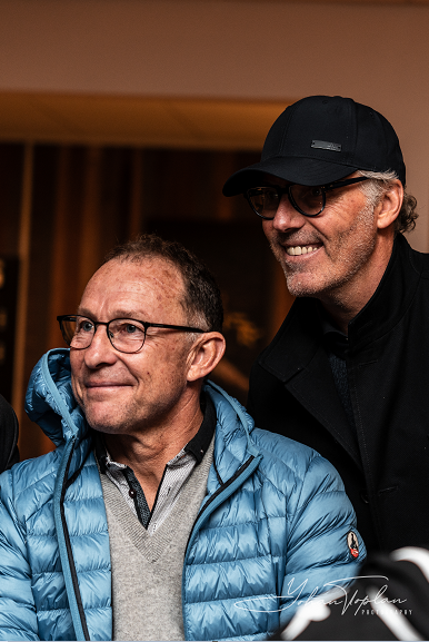 Jean-Pierre Papin et Laurent Blanc @Yohan Toplan