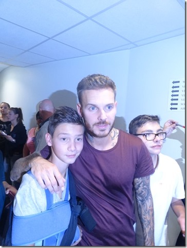 M.Pokora, Dylan et Ange Marie