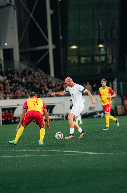 Zidane en action @Pierre Guislain