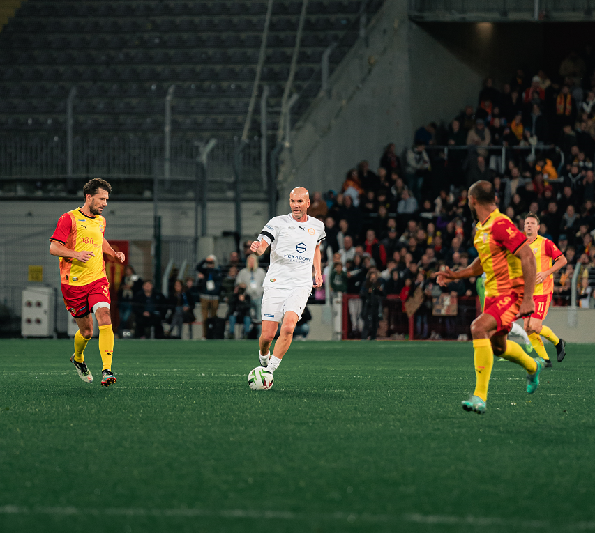 Zidane à Bollaert-Delelis @Pierre Guislain